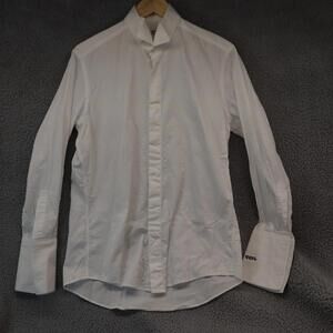 Yves Saint Laurent  White Buttoned Shirt Size 16 / 41